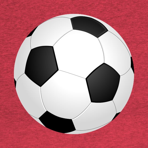 Soccer Ball - Football - Futbol by Humoratologist